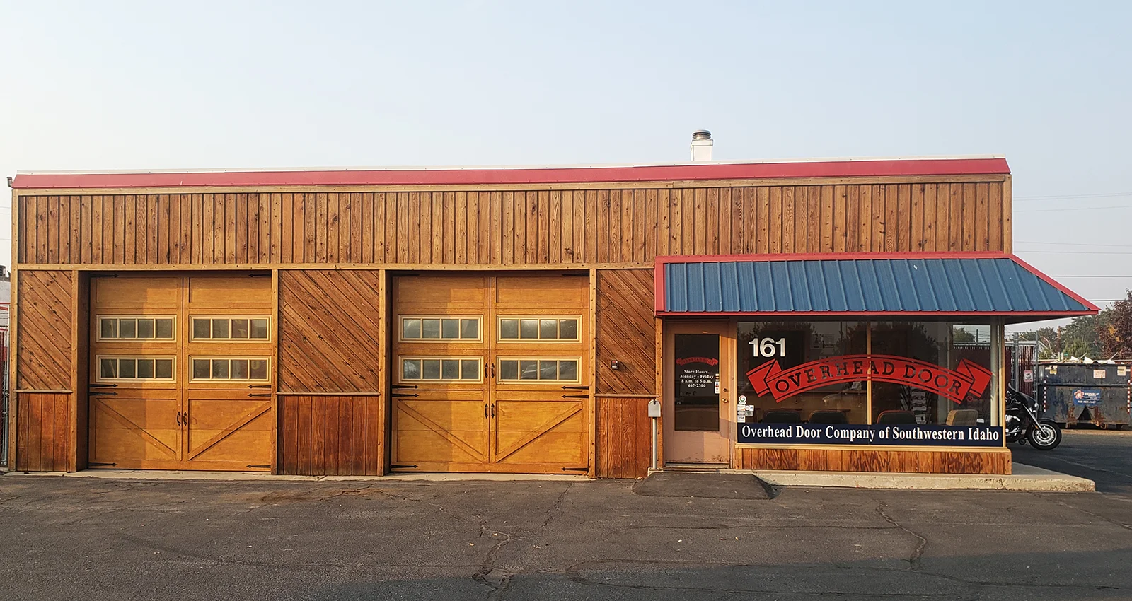 Overhead Door Company of Nampa office and showroom at 161 Caldwell Blvd