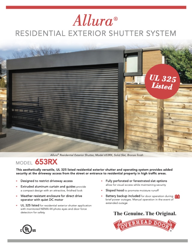 Allura® brochure cover