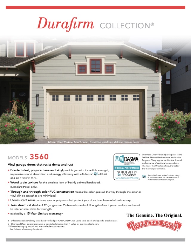 Durafirm Collection® brochure cover