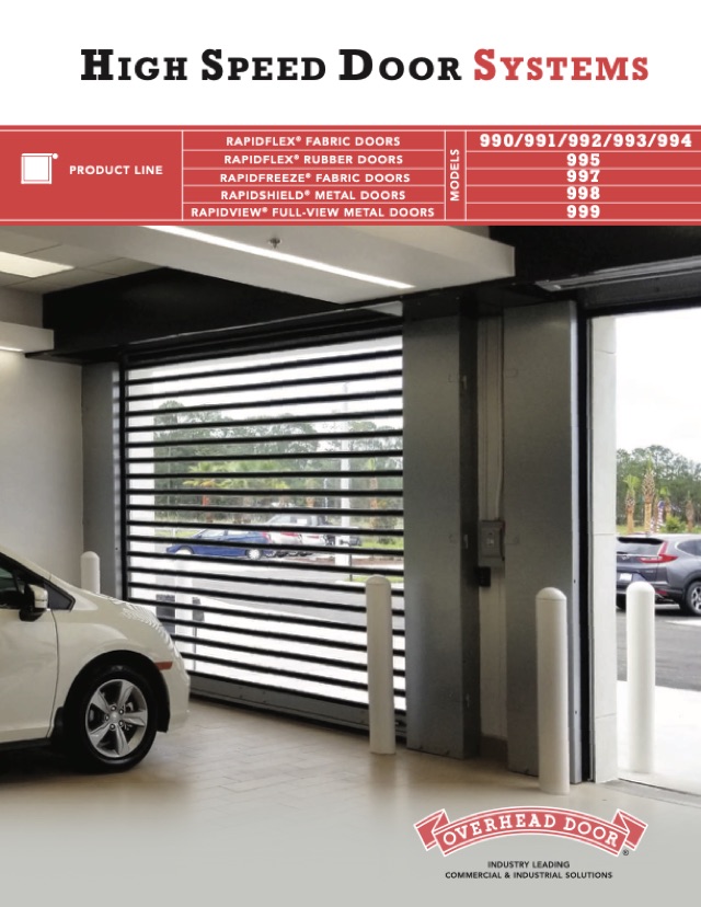 High Speed Door Systems brochure cover