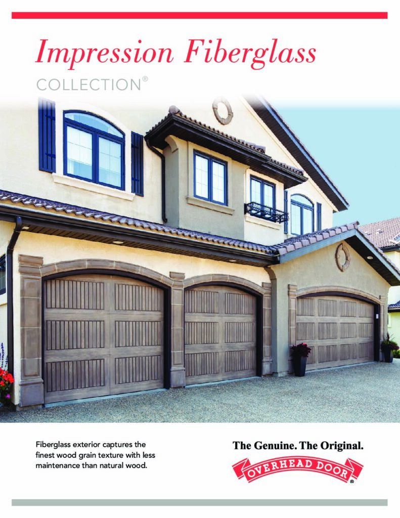 Impression Fiberglass Collection® brochure cover