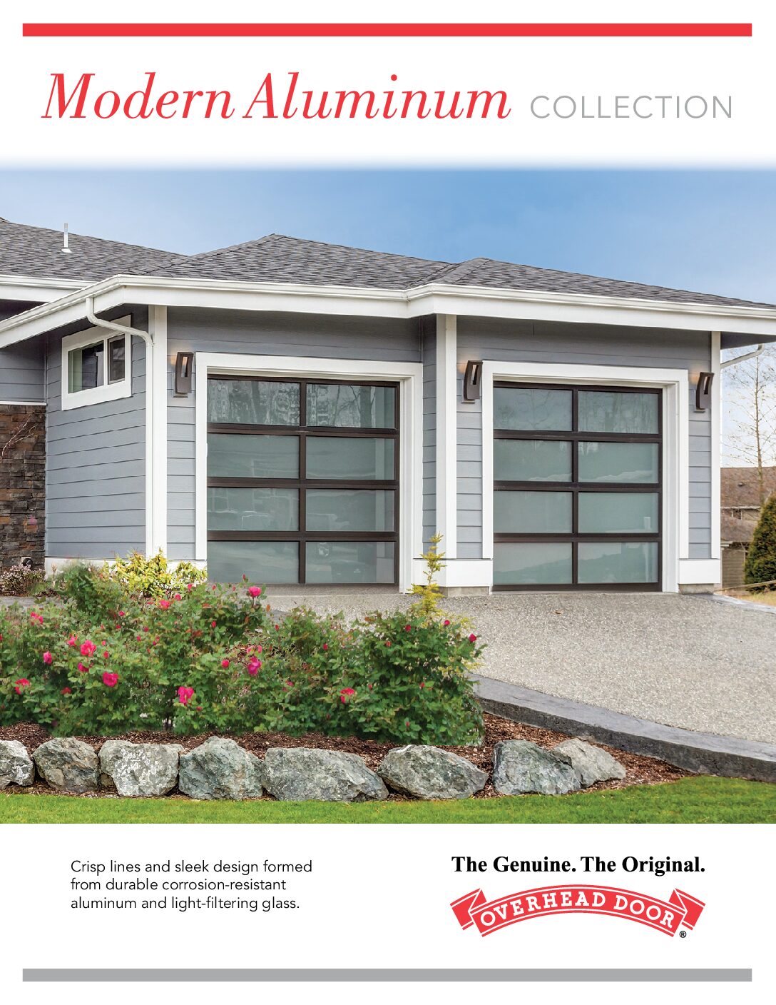 Modern Aluminum Collection brochure cover