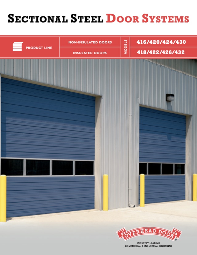 Sectional Steel brochure cover