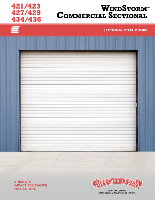Windstorm™ Commercial Sectional brochure cover